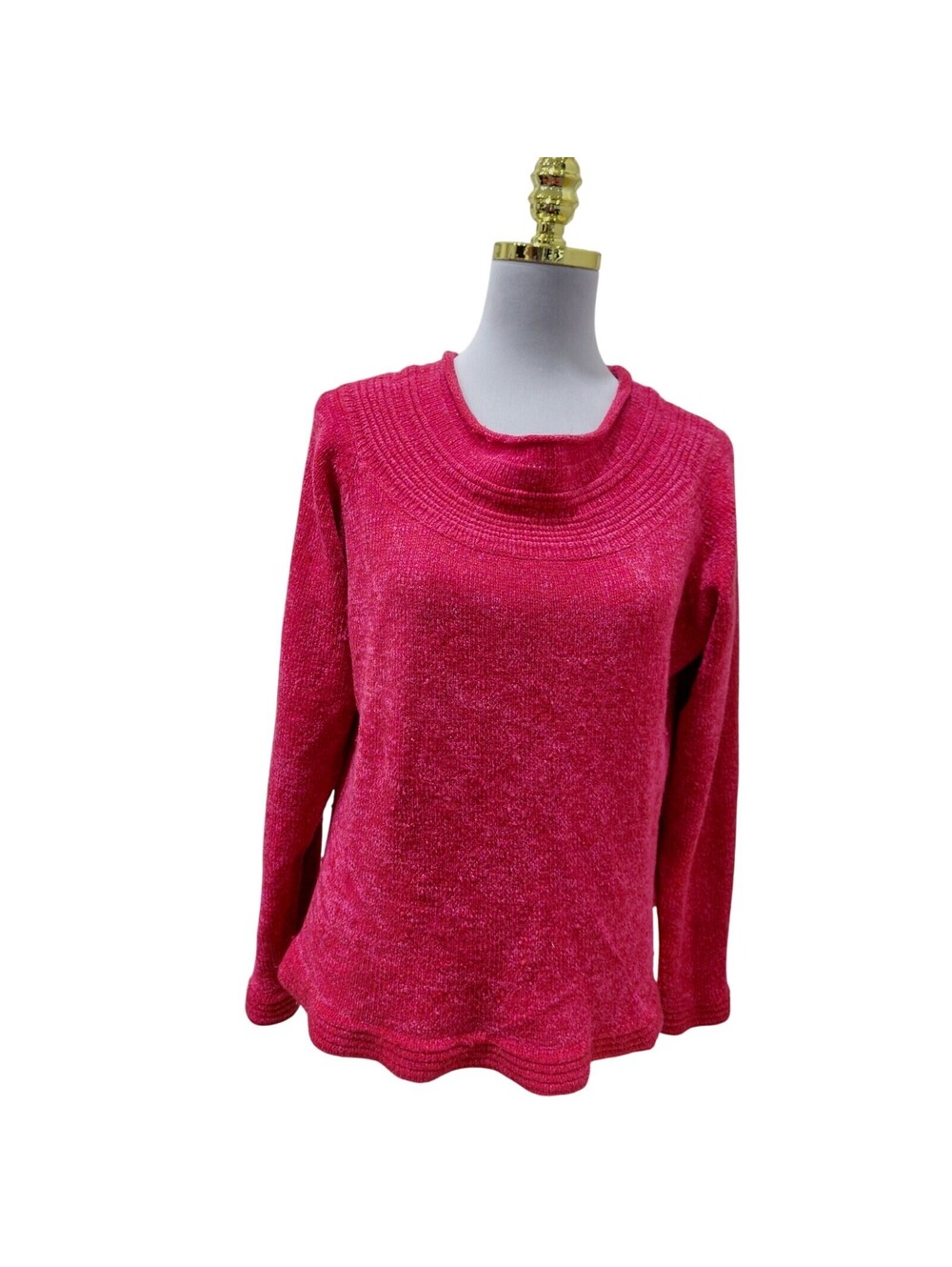 Westbound womens red sweater long sleeve XL